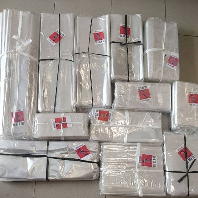 Kantong Plastik Bening kiloan