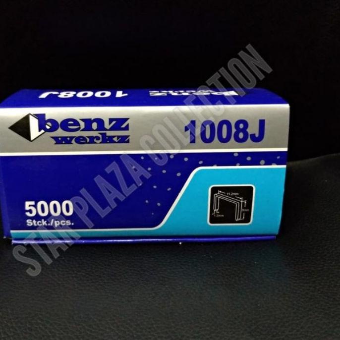 

Kekinian - Isi Paku Tembak / Staples Tembakan Angin Refill Air Nailer 1008J Benz Werkz ン