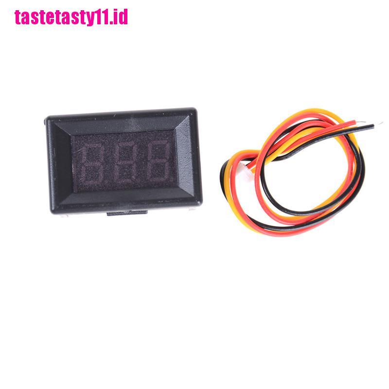 Panel Voltmeter Digital LED Mini DC 0-100V