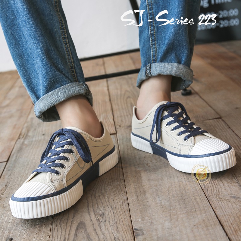 [MONA] Sepatu Sneakers Pria Casual Wear Kualitas Import Super Premium - 223