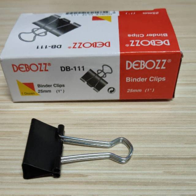 

Binder Clips 22 mm