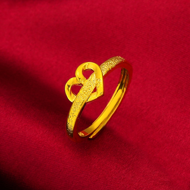 Cincin Lapis Emas 24k Untuk Wanita