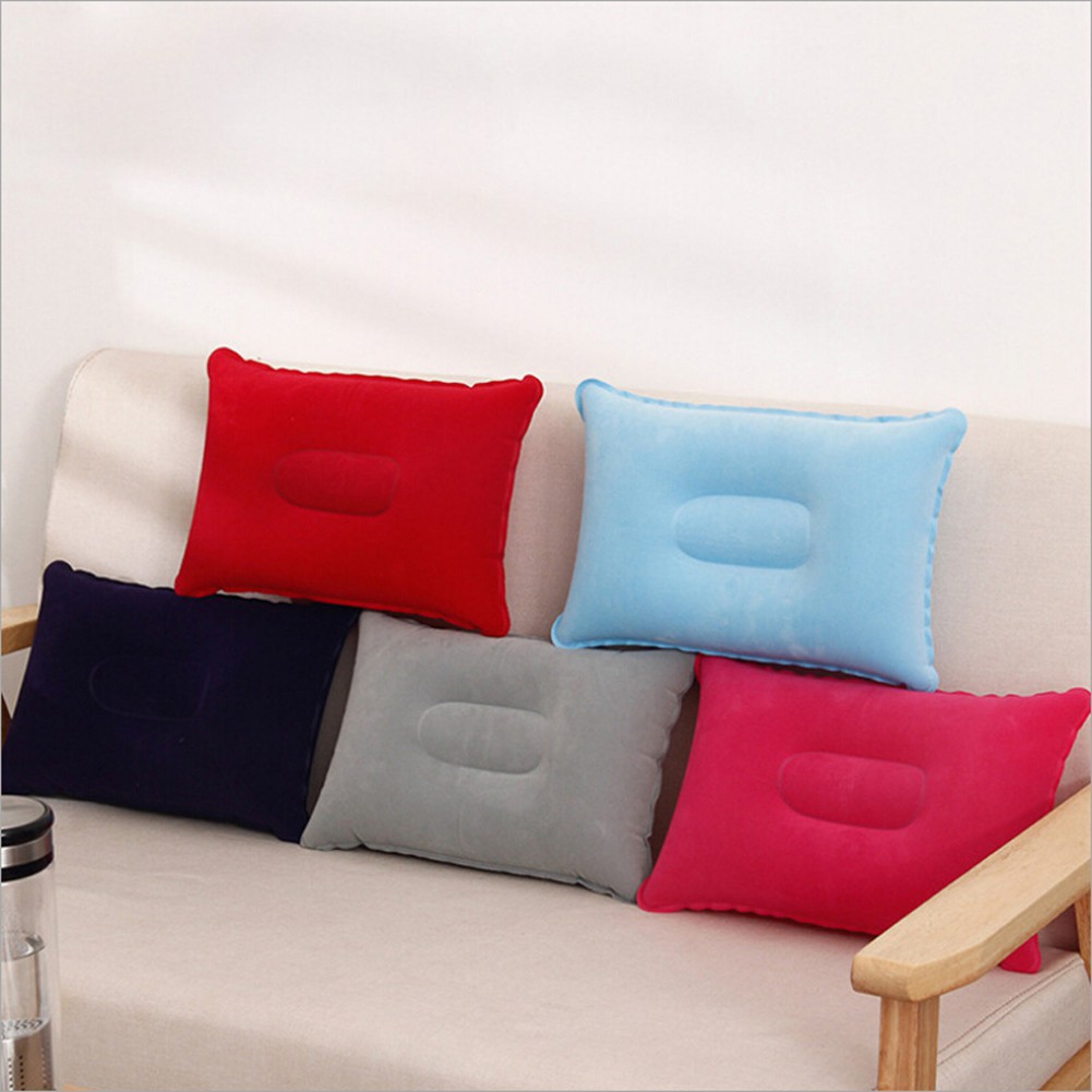 Mainland Bantal Angin Kepala Kecil Tiup Inflatable Travel Pillow Front Air Cushion Pillow OBA01