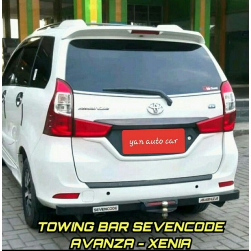 Towing bar mobil Avanza / Xenia Sevencode bumper tanduk belakang full besi