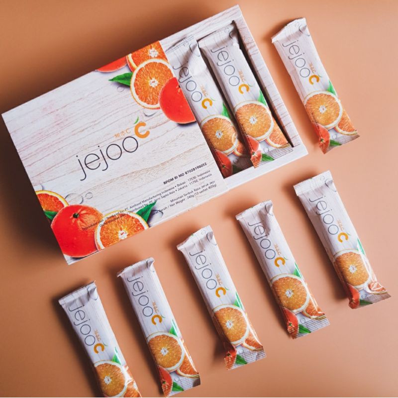 Jejooc Collagen drink alami asli Korea mengandung Tripeptide Marine Collagen & Jeruk Jeju