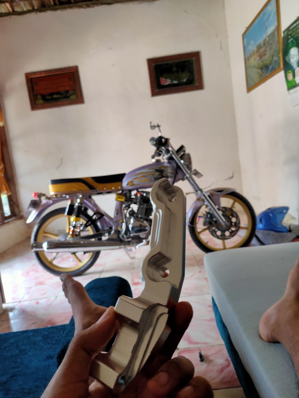 Tutup Baut L Gold Tutup Baut Variasi Motor Monel Baut Cover Baut Probolt Kondom Baut Varias