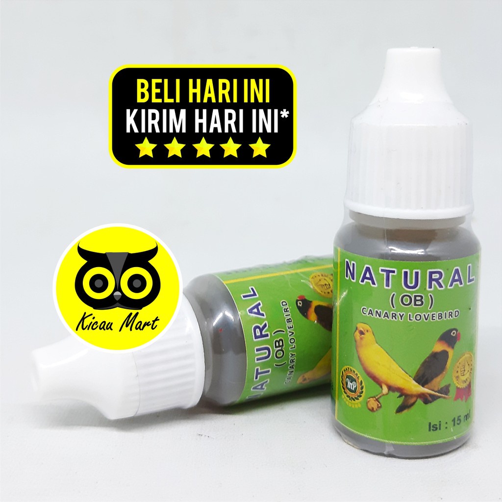 OBAT BURUNG NATURAL OB HIJAU YNP ATASI OVER BIRAHI AGRESIF GESTANG CABUT BULU LOVEBIRD KENARI VTNOBH