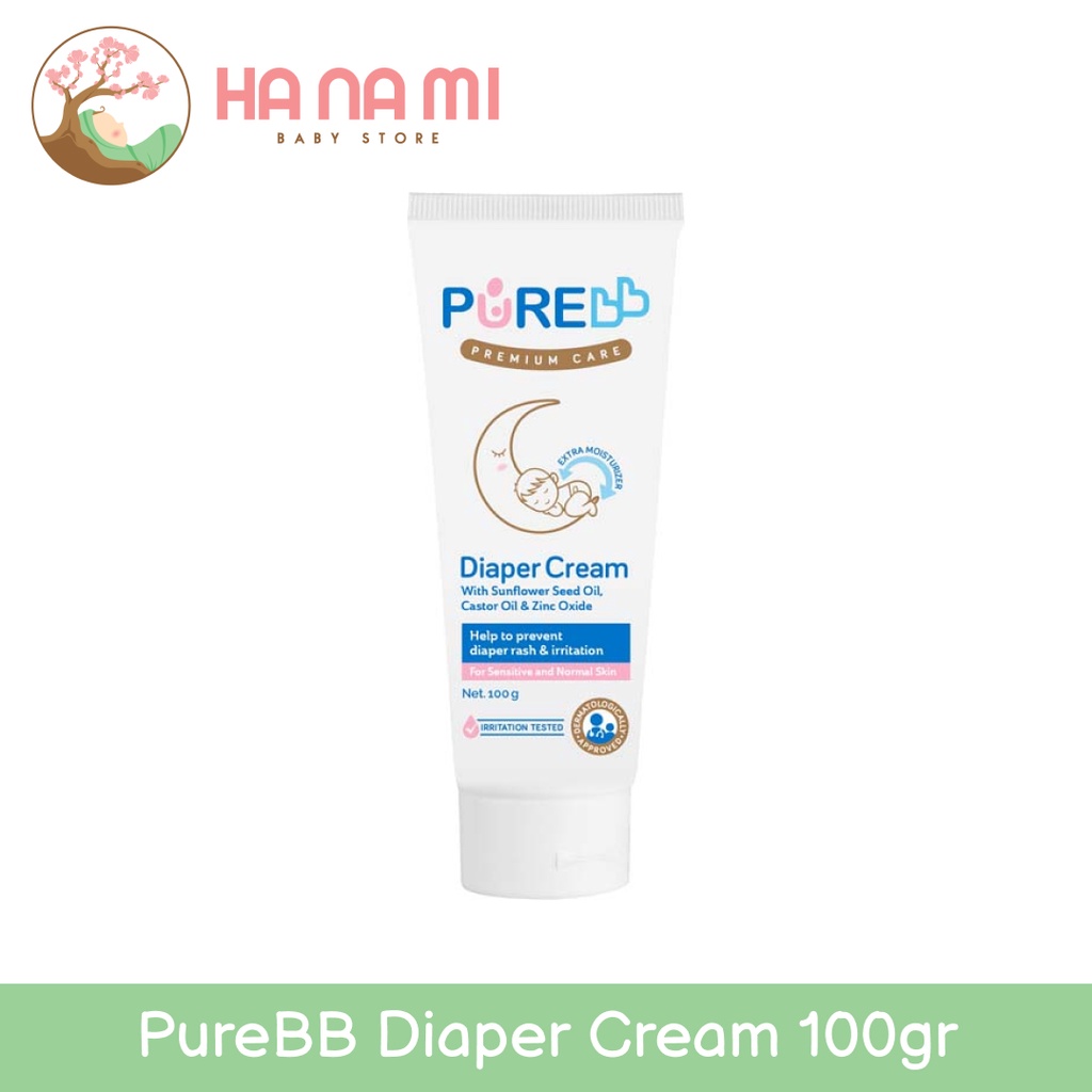 Purebb Diaper Cream 100 gr - Krim Popok Bayi