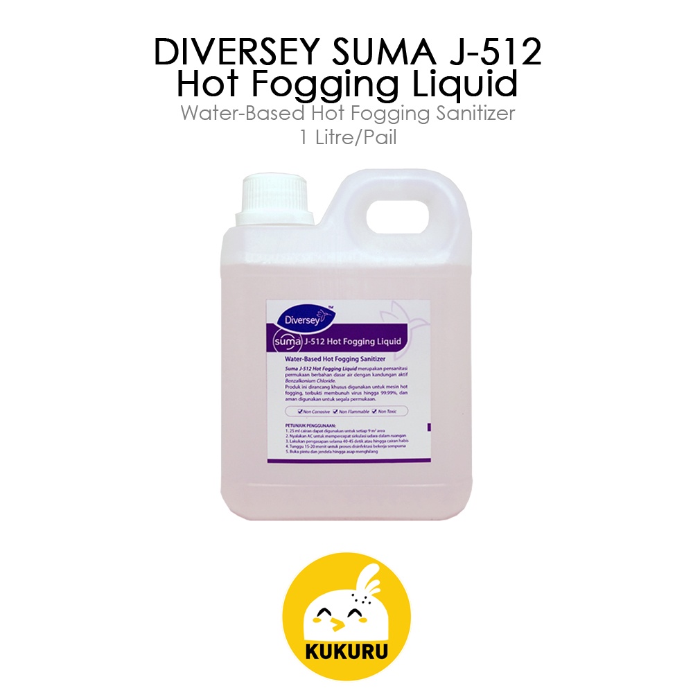 CAIRAN FOGGING LIQUID DIVERSEY DISINFEKTAN ANTI VIRUS FOOD GRADE (1 L)