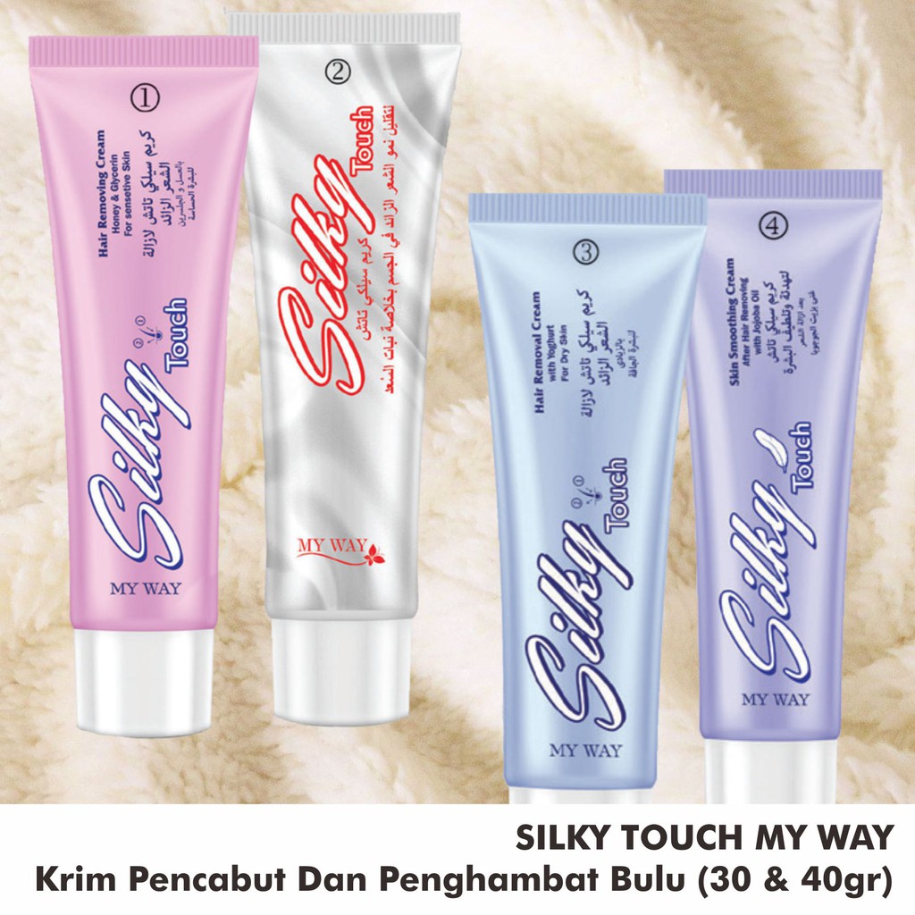 SILKY TOUCH MY WAY / KRIM PERONTOK BULU / KRIM PENGHILANG BULU