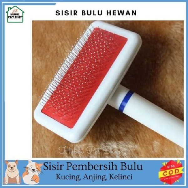 SISIR PEMBERSIH BULU KUCING ANJING / SISIR KUCING ANJING