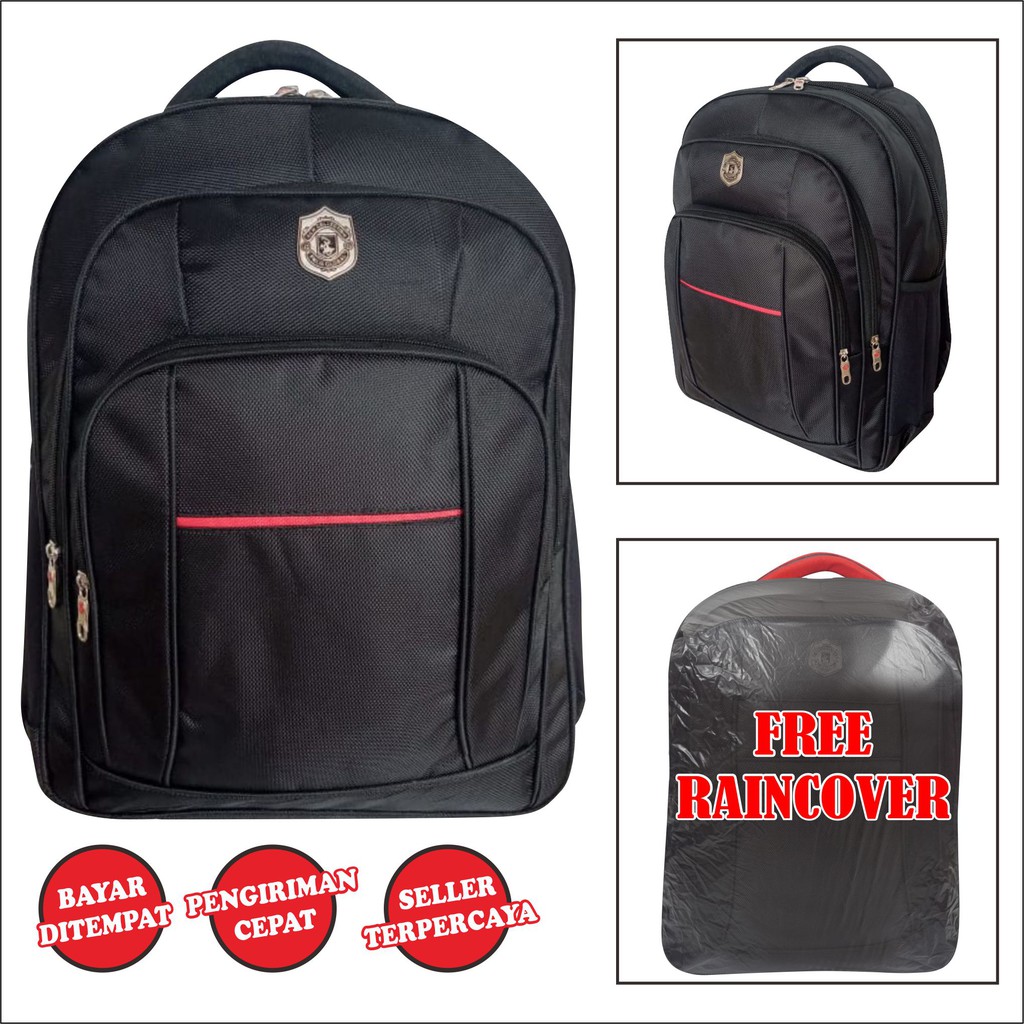 Tas Ransel Punggung Polo GLobal Bahan Tebal Ukuran 18 Inch Bagpack Sekolah Untuk Pria Wanita Unisex - PG 9736