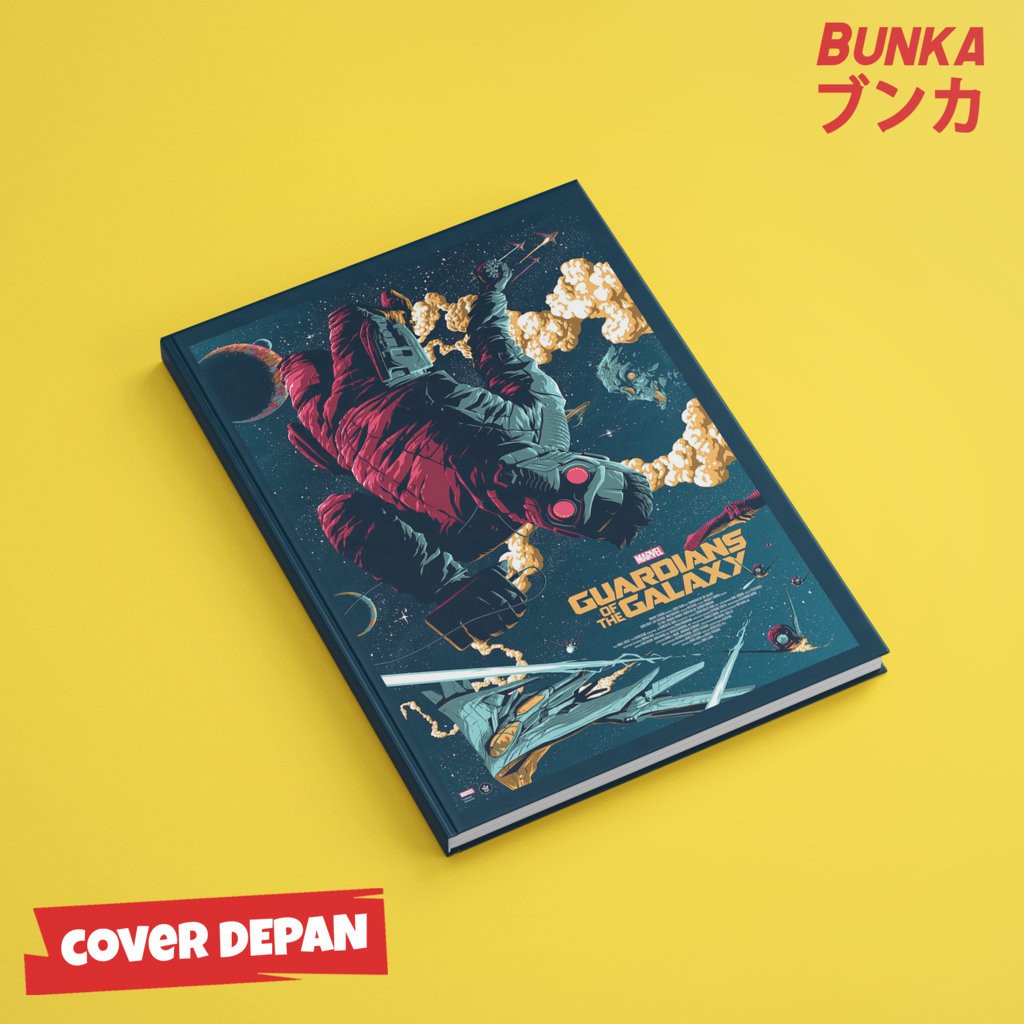 

Notebook Marvel Avenger Guardians of the Galaxy Hardcover A5 Buku Tulis Catatan Note Agenda Planner Jurnal