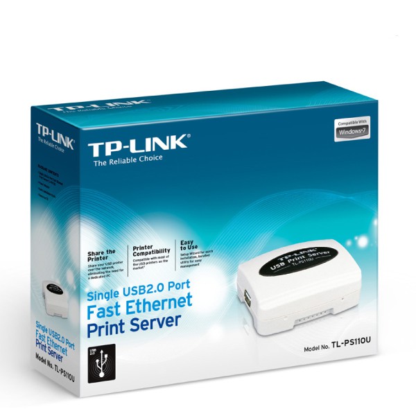 TP-Link Single USB Print Server TL-PS110U RESMI