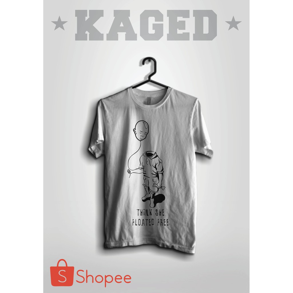 Kaos Band Radiohead #Putih/White Kaos Radiohead Kaos Radio