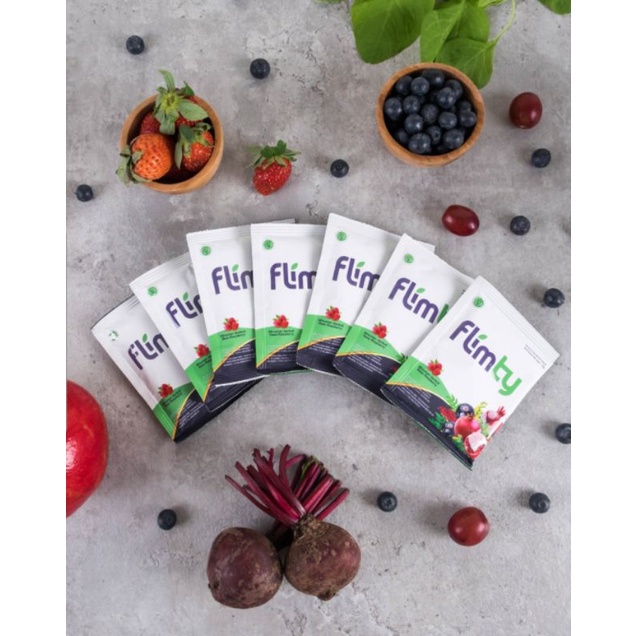 Flimty Fiber Original Herbal Diet & Detox BPOM Pelangsing Obat Kurus Diet