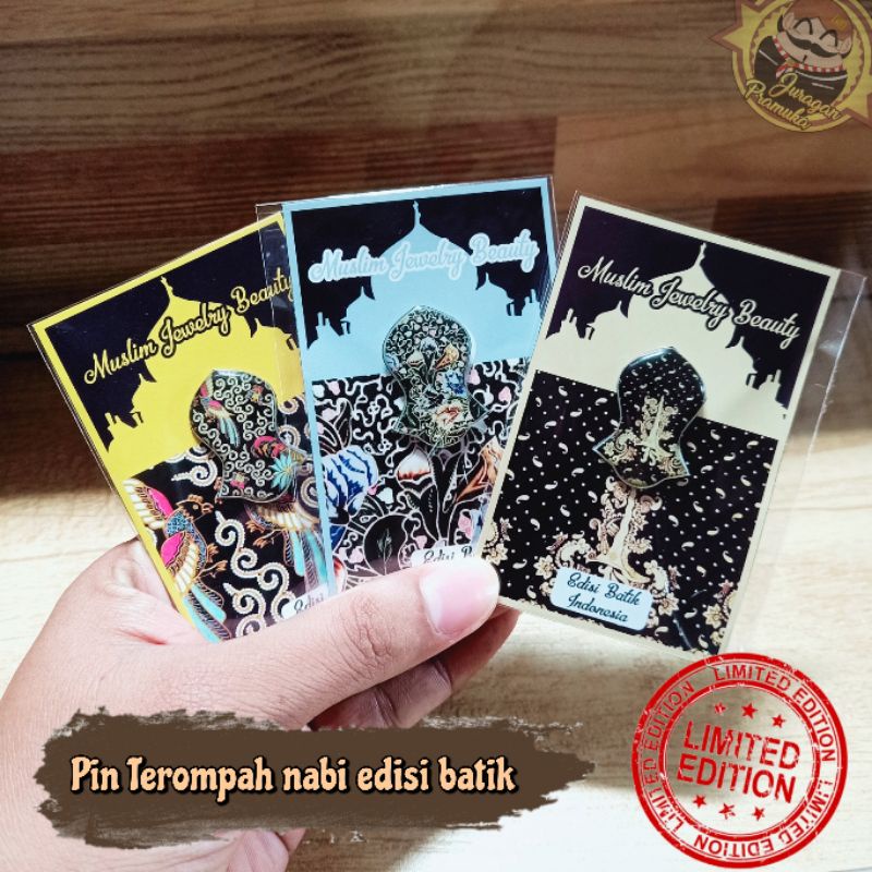 PIN TEROMPAH NABI EDISI KHUSUS BATIK ( PERSEDIAAN TERBATAS )