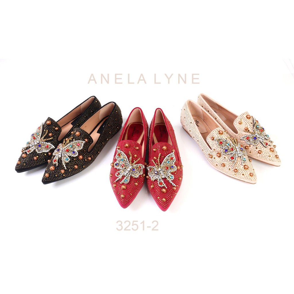 SEPATU FLAT SHOES ANELA LYNE ELEGAND 3251-2