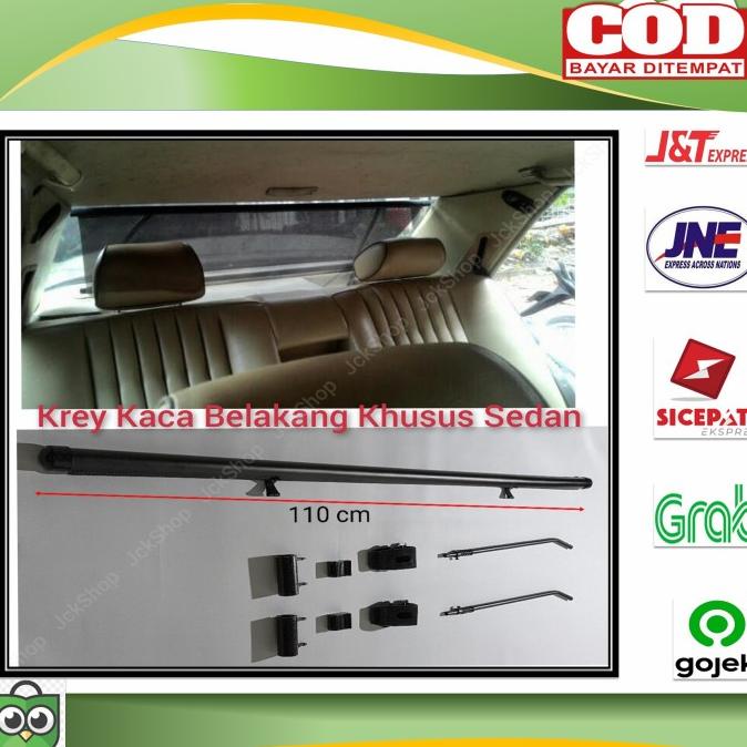 Krey Roll Tirai Kaca Belakang Mobil Sedan