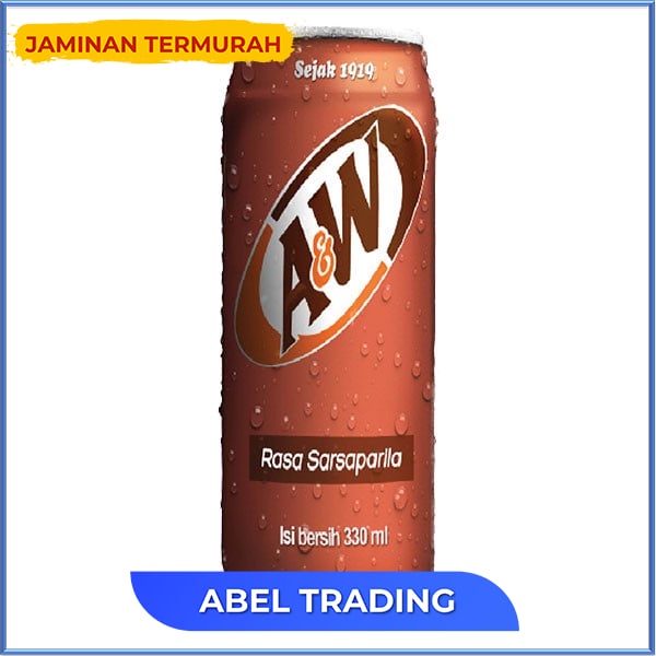 

AW Rasa Sarsaparila Can 330 Ml