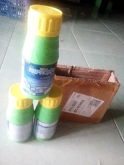 Kuproxat 345sc Isi 200 Ml Fungisida Dan Bakterisida Tembaga