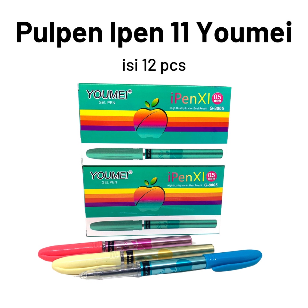 

(12PCS) PULPEN GEL IPEN XI YOUMEI G-8005 PER LUSIN