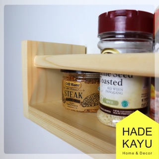  RAK  BUMBU  DAPUR KAYU PREMIUM GRADE A Shopee  Indonesia