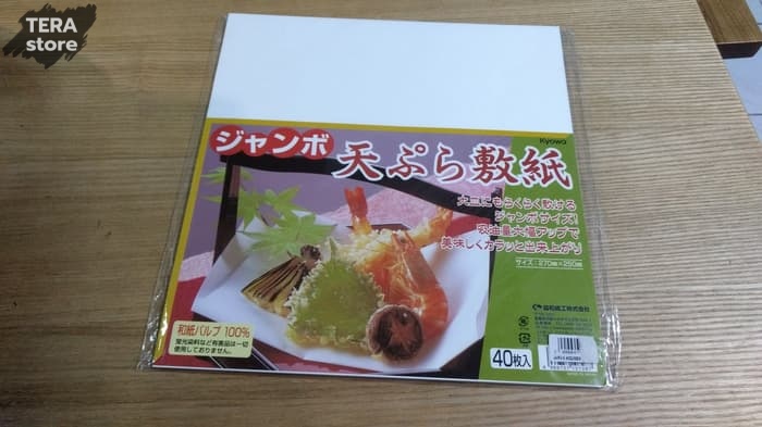 

(Ukuran besar) Kertas tempura kertas alas goreng kertas minyak