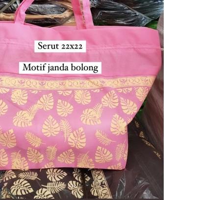 ➢ HARGA LUSIN ISI 12 PCS-TAS SERUT BOX NASI -JANDA BOLONG UK 22 ☛