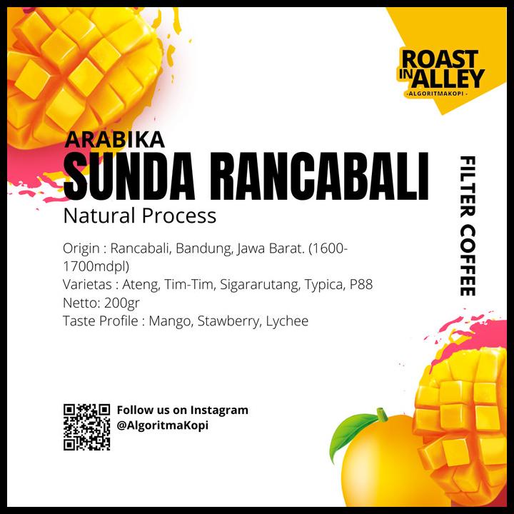 

Kopi Arabika Rancabali Natural 250Gr