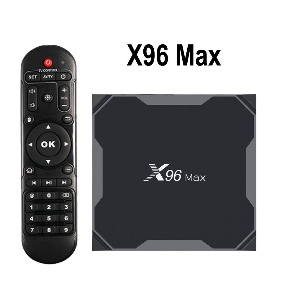 PREORDER Android 8.1 TV box Amlogic S905X2 X96MAX 4GB 64GB TV BOX Quad Core 2.4G&5GHz Wifi