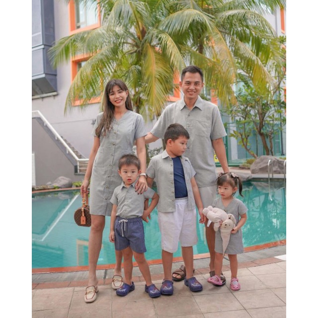 Baju Island - Adrian Baju Menyusui, Nursingwear, Family Set