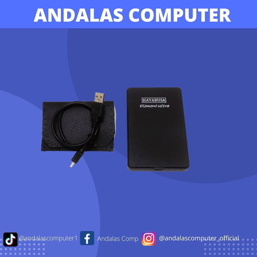 BOX HARDISK HDD ENCLOUSURE External SATA USB 2.0 Hayabusa