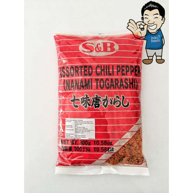 

PROMO S&B ASSORTED CHILI PEPPER/ NANAMI TOGARASHI/ BUBUK CABAI/ CABE BUBUK TERMURAH
