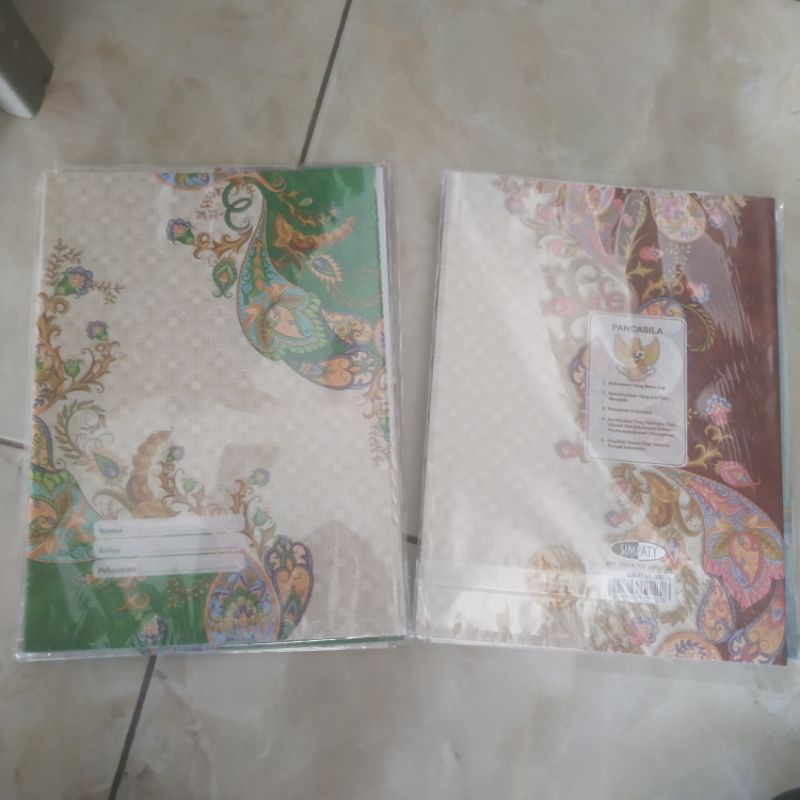 sampul buku batik kwarto a5