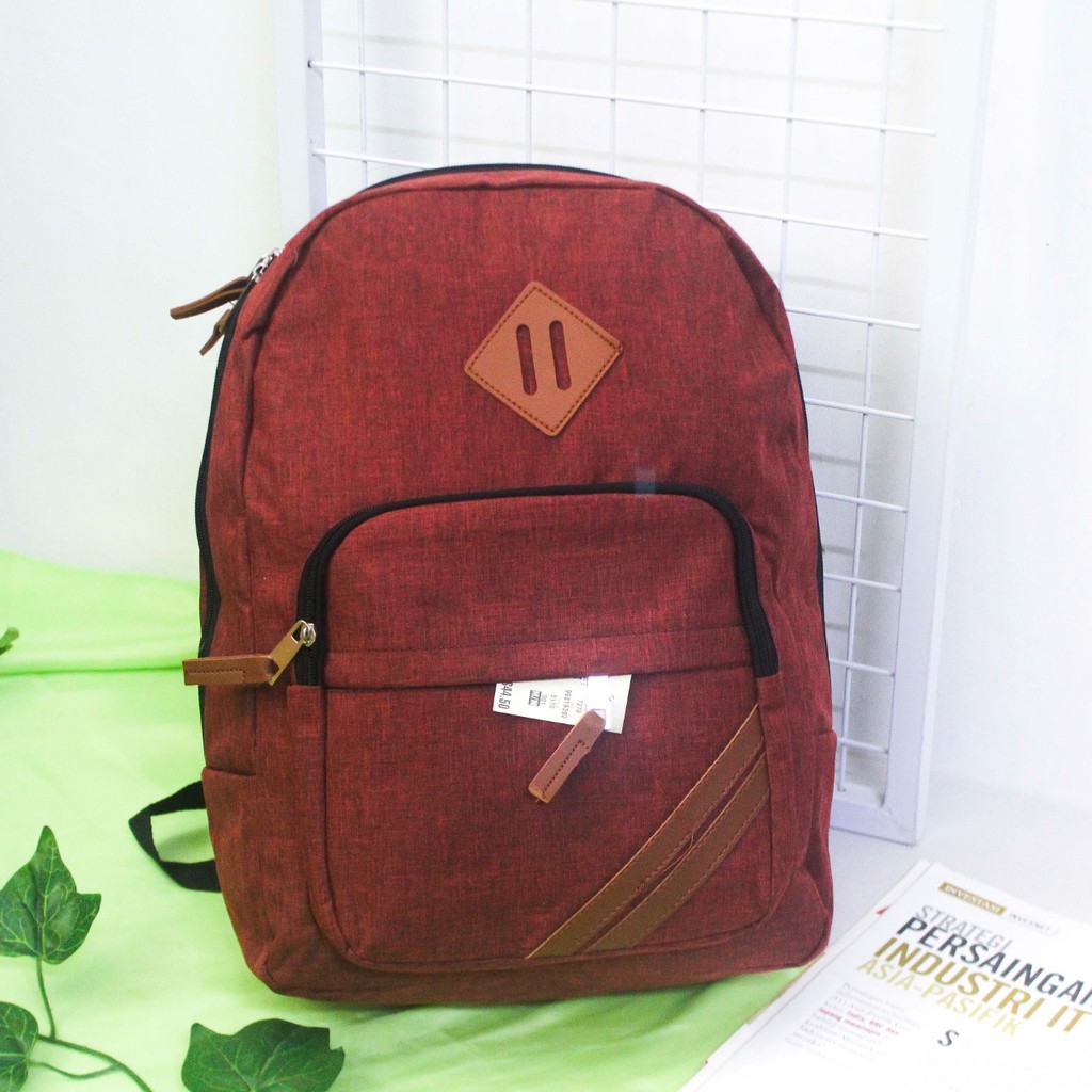 Tas Ransel Pria Wanita Tas Punggung Tas Ransel Sekolah Ransel Kuliah Kerja Ransel Murah