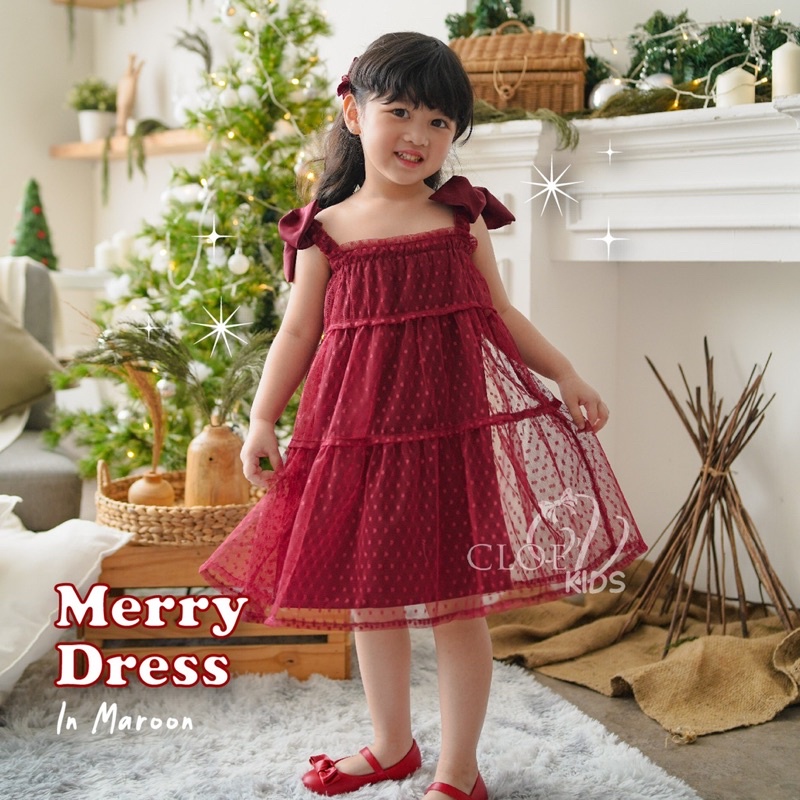 CLOEVKIDS - Dress Bordir Anak Merry