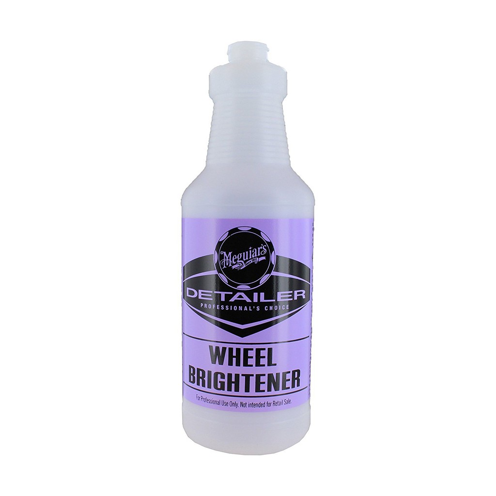 MEGUIARS Wheel Brightener Spray Detailer Bottle 32 oz Botol Kosong Pembersih Pelek Mobil Ban Kolong