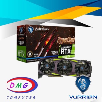 RTX 3080 Ti HyperClaw 12GB GDDR6X 384Bit Vurrion - Triple Fan