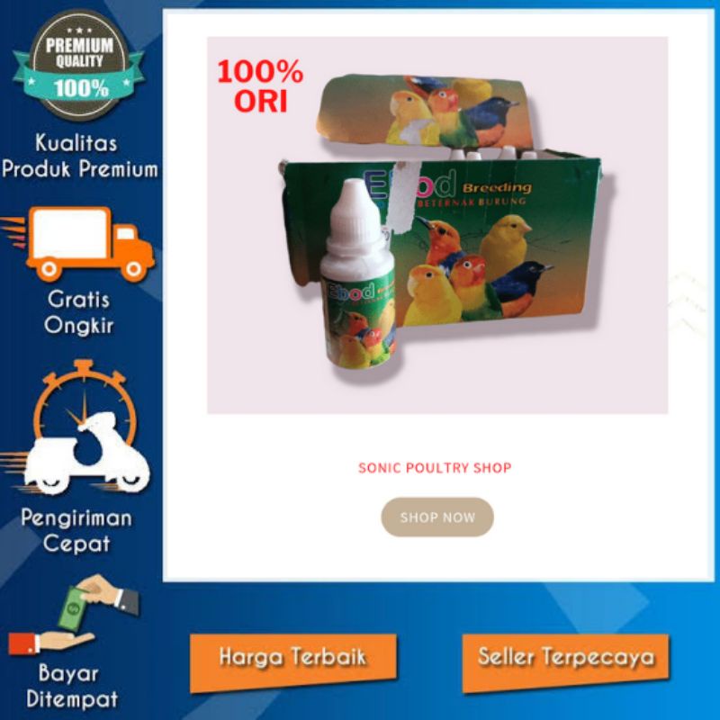 Ebod Breeding Multivitamin Beternak Burung