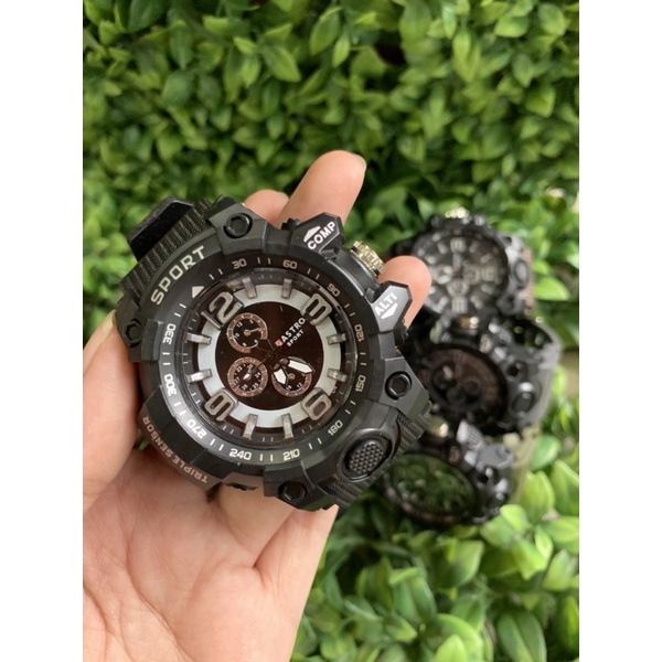 Jam Tangan Pria sport Analog gastro tali rubber