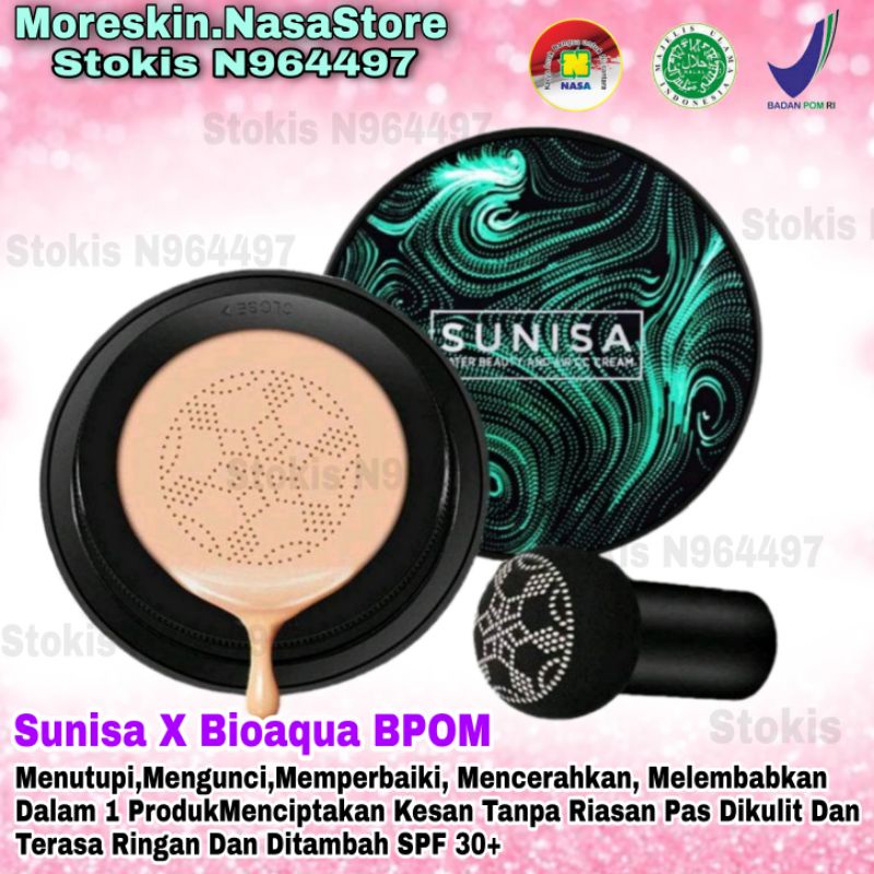 Sunisa X Bioaqua BPOM Air Cushion Waterproof Original