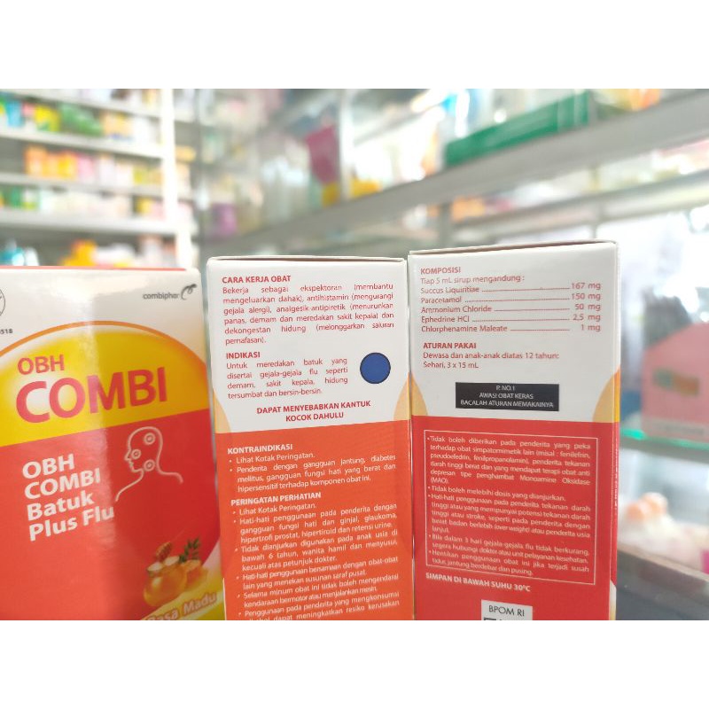 OBH COMBI PLUS DEWASA 60ML BATUK PILEK