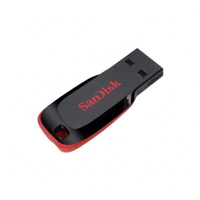 FLASHDISK SANDISK 8 GB | 16 GB | 32 GB | 64 GB | 128 GB USB 2.0 Cruzer Blade CZ50 ORIGINAL FLASH DISK SAN DISK GARANSI RESMI 5 TAHUN