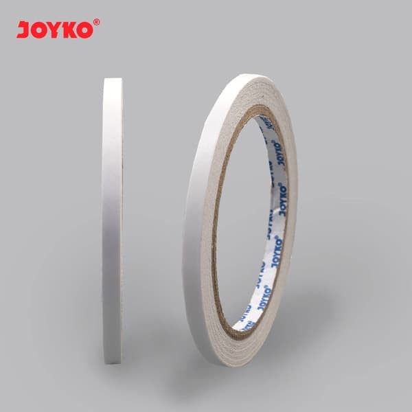 

Double Tape JOYKO 6mm (1/4 Inch) Dobel Tip Blue Core Grosir Murah