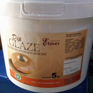 Topping Elmer Dip Glaze - Topping Donat Cappucino  500gr