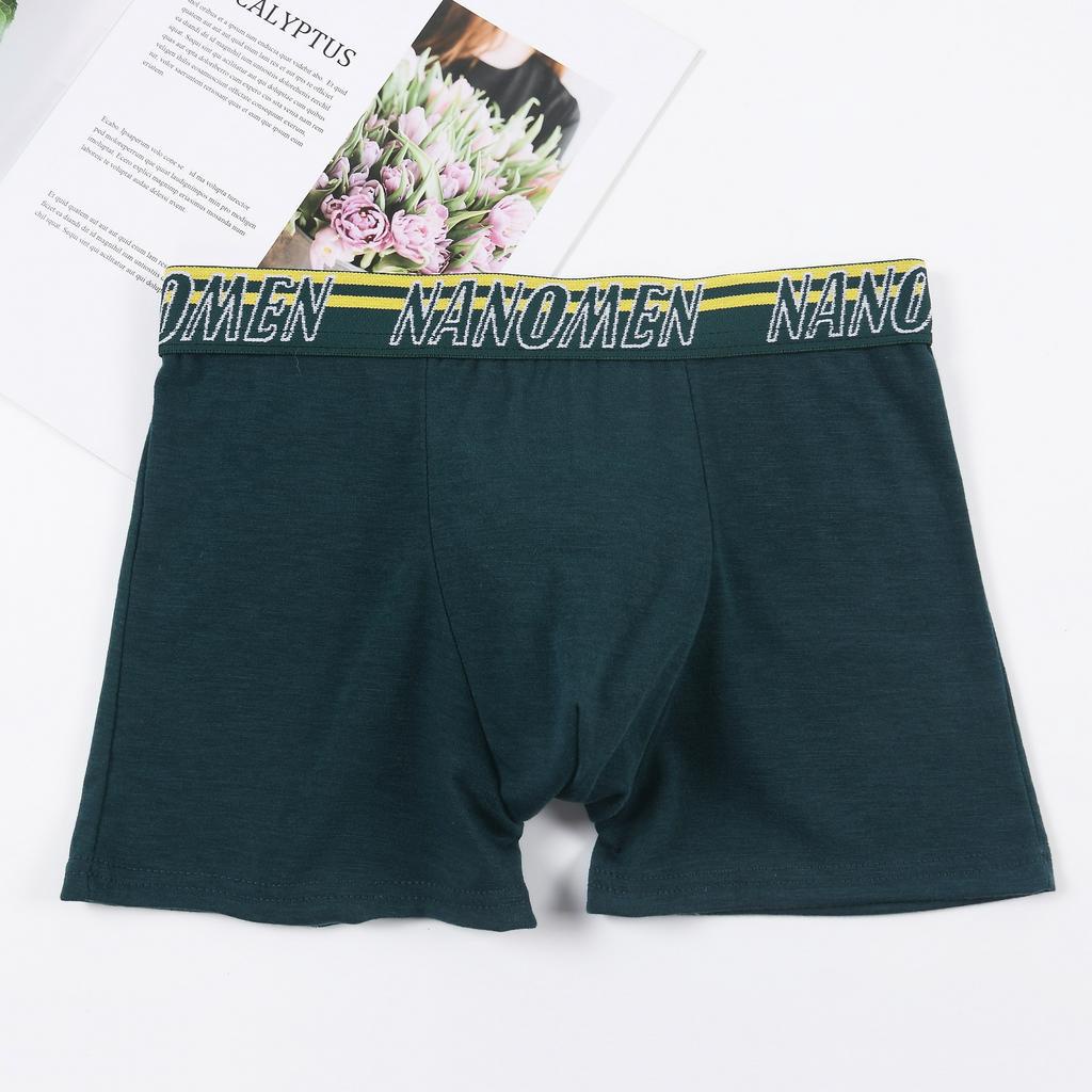 NANOMEN | Celana Dalam Boxer Pria / Celana Dalam Segi4 Pria / Art NM 802