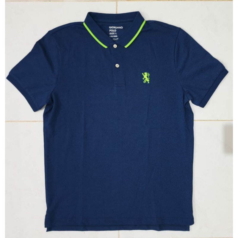 Giordano Men's Small Lion Polo