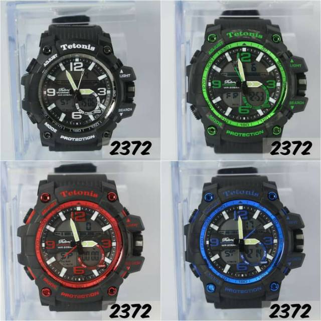 JAM TANGAN SPORT TETONIS ORIGINAL 2372