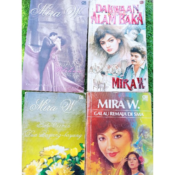 Buku Novel - Mira W (preloved)